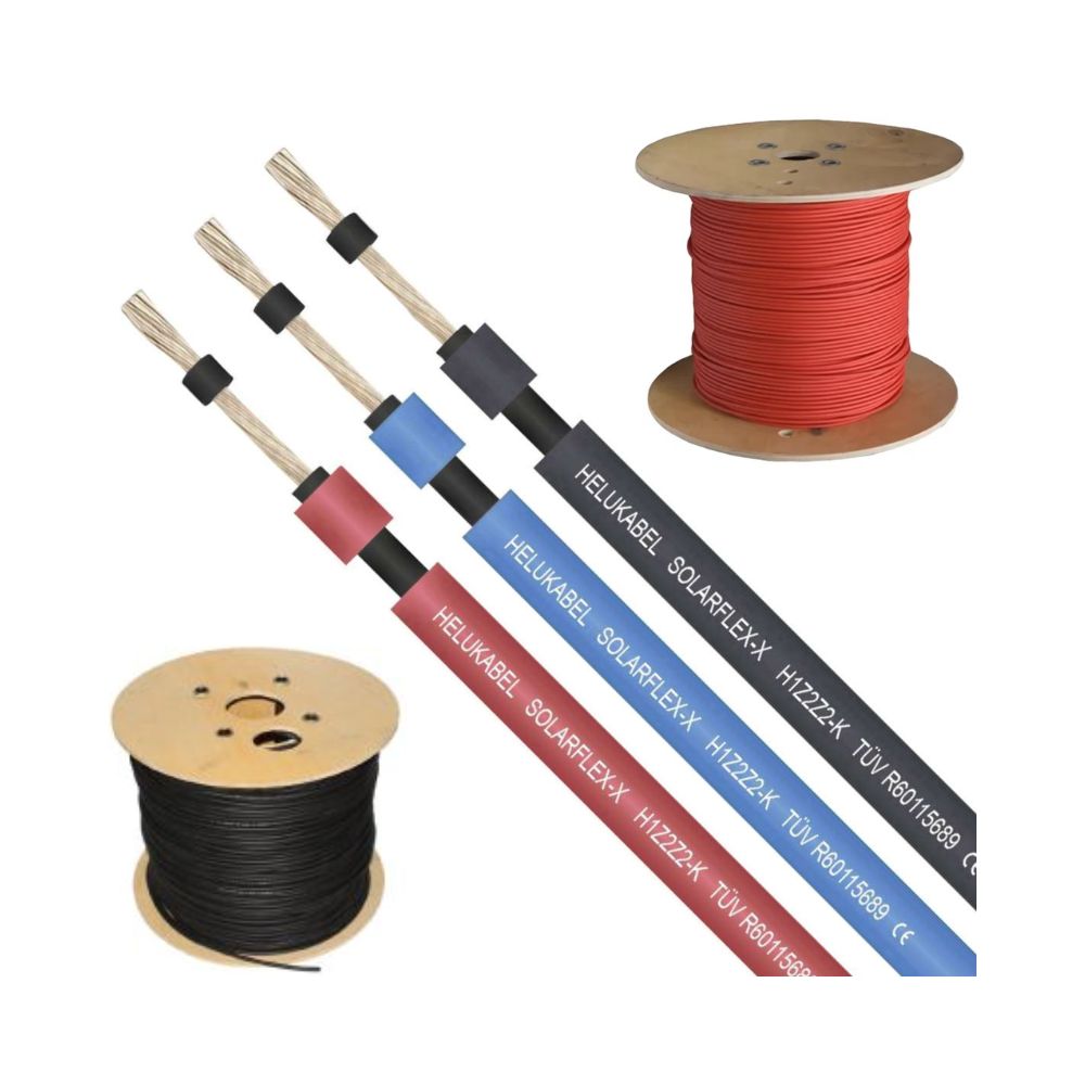 Cablu solar 6mm² Rola 500m Rosu sau Negru