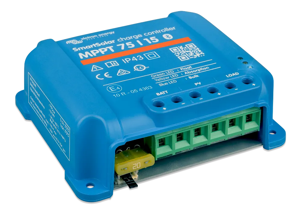 Controler solar Victron SmartSolar MPPT 12/24VDC 75/15 pentru incarcare acumulatori