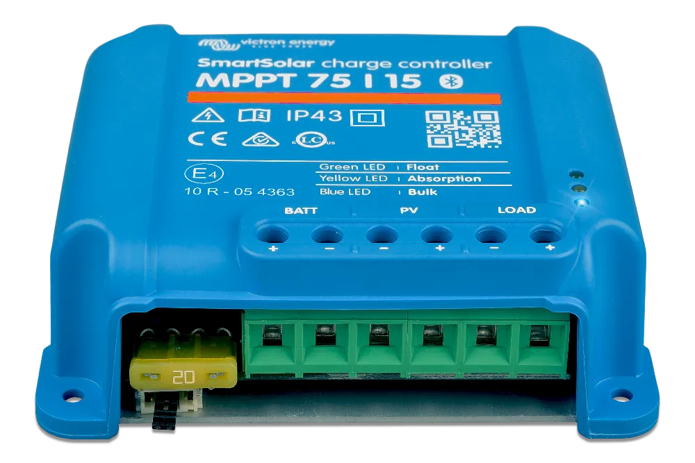 Controler solar Victron SmartSolar MPPT 12/24VDC 75/15 pentru incarcare acumulatori