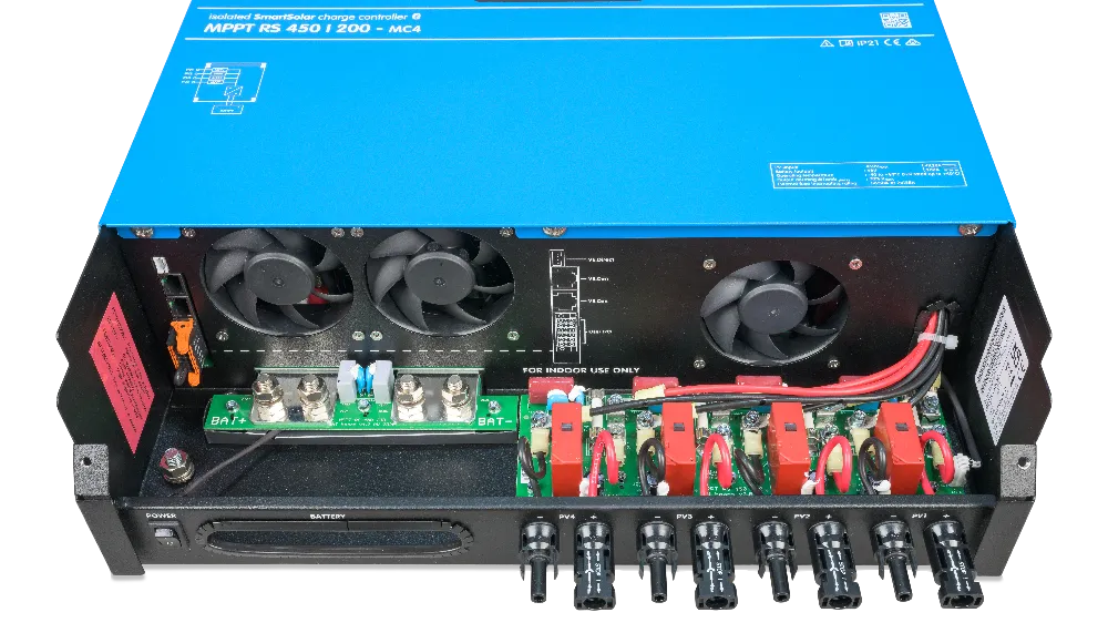 Controler solar Victron SmartSolar MPPT RS 450/200-MC4 pentru incarcare acumulatori
